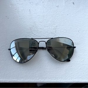 RayBan Black Aviators